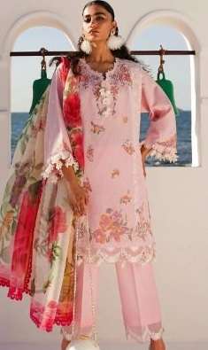 SANA SAFINAZ MUZLIN EMBROIDERED 24  by DEEPSY